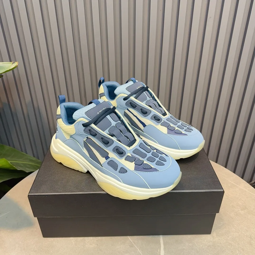 Men's shoes 💰740💰 AMIRI AMIRI fashion brand hot sale 🔥 Available all year round ✅ Official website synchronization Imported fabrics 1⃣️ vs 1⃣️ replica, original factory special original sole, 38-45 (38.45. Non-refundable)